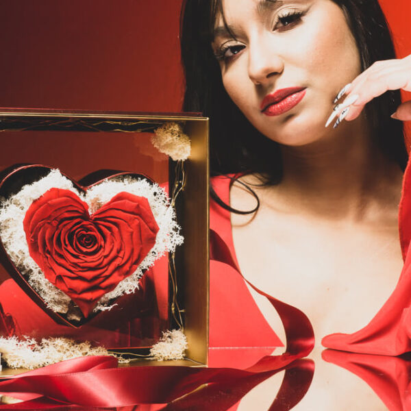 Forever Rose καρδιά